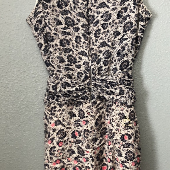 GAP dress Women's m Medium sleeveless tie-belt fit flare dress EUC Cottagecore - Picture 10 of 13